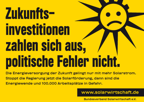 Zukunftsinvestitionen zahlen sich aus, politische Fehler nicht!